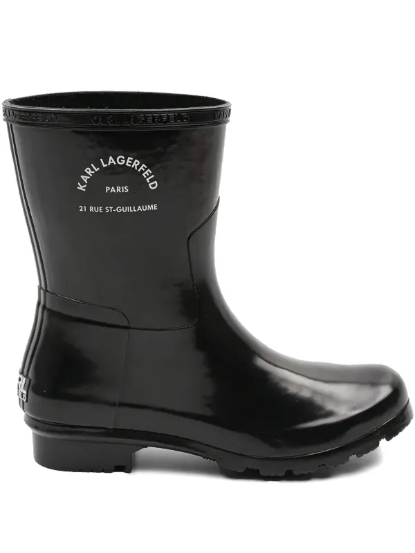 Karl Lagerfeld ロゴ レインブーツ 28598369_58017907_600.jpg