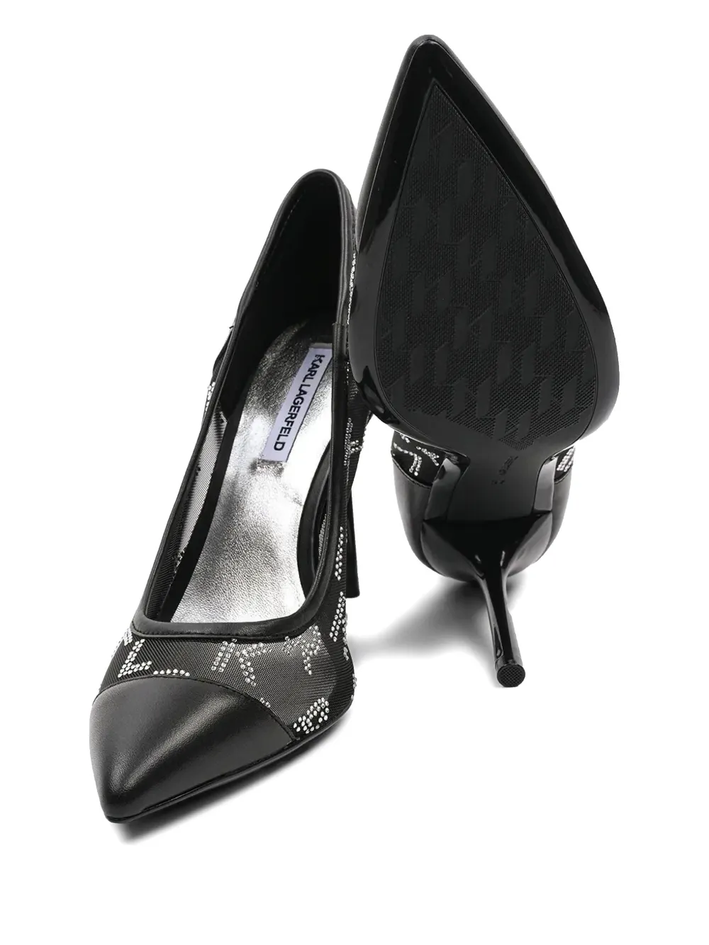 Karl Lagerfeld Sarabande pumps Zwart