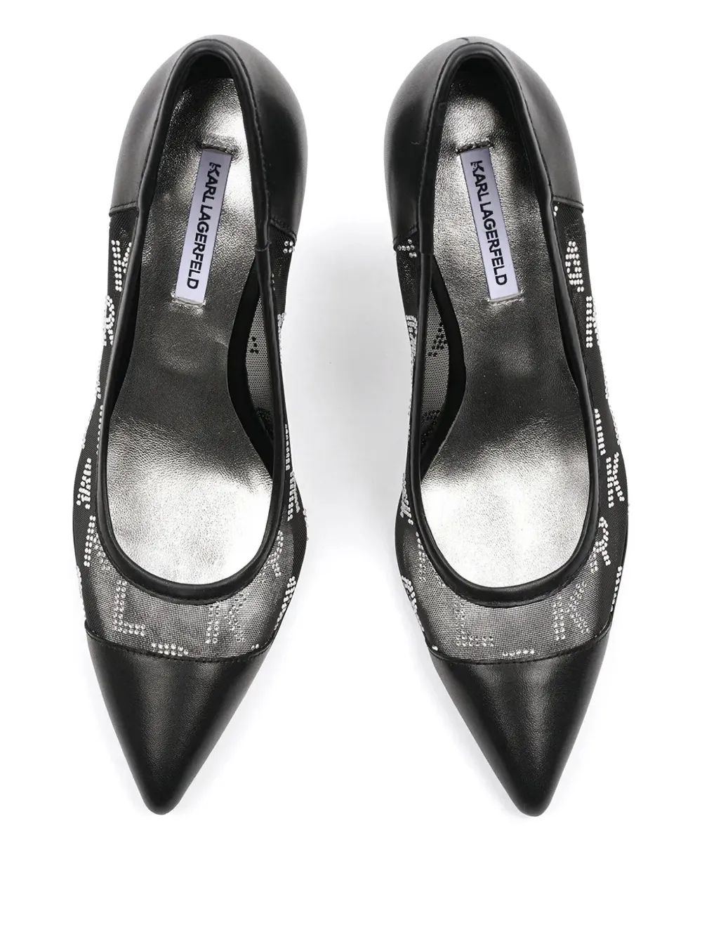 Karl Lagerfeld Sarabande pumps Zwart