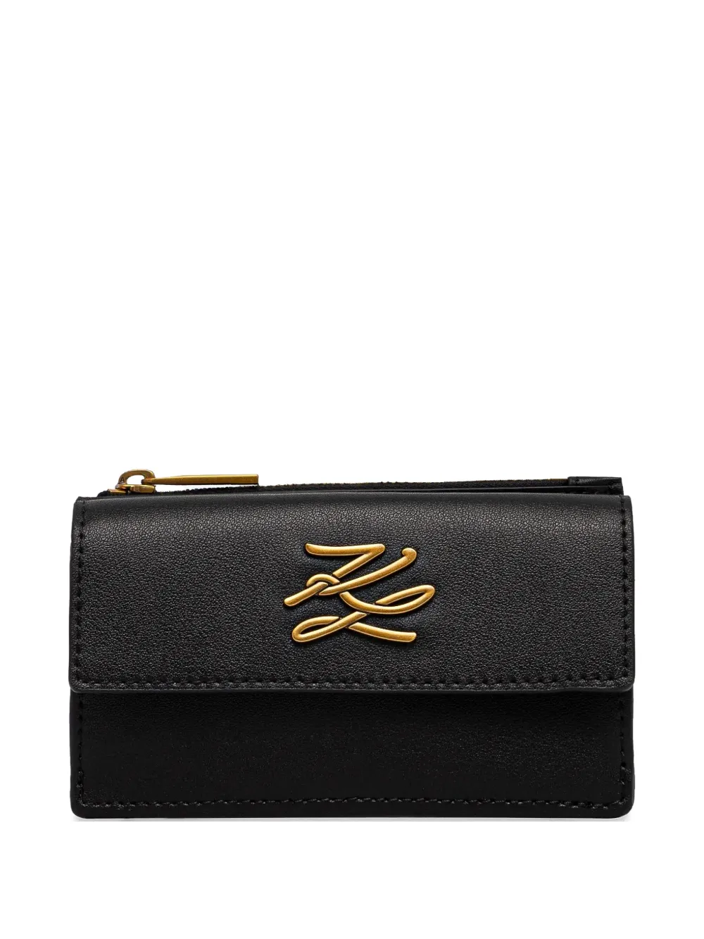 Karl Lagerfeld cartera con compartimentos y cierre | negro | Image 1