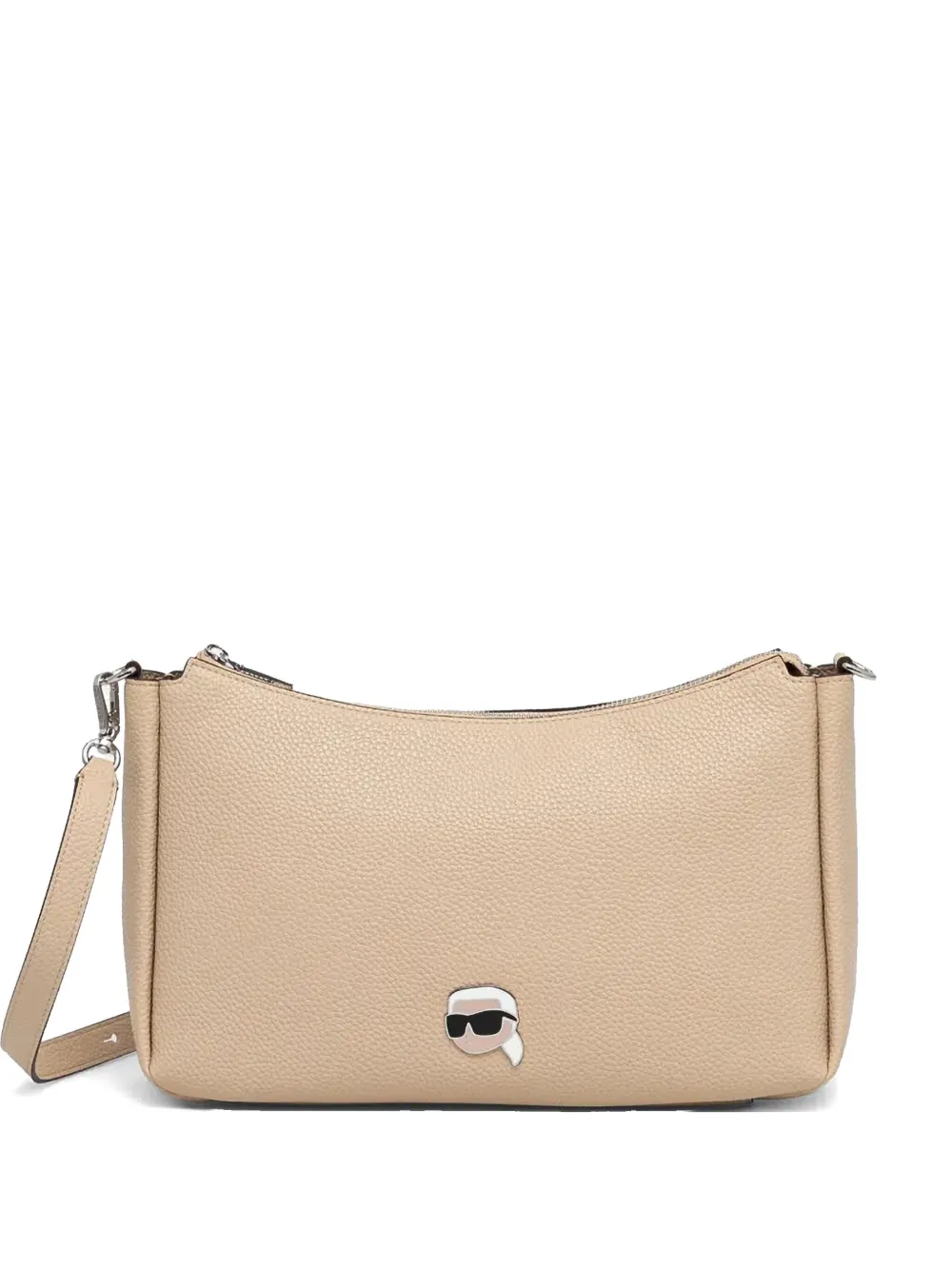 Karl Lagerfeld Ikon kleine schoudertas Beige