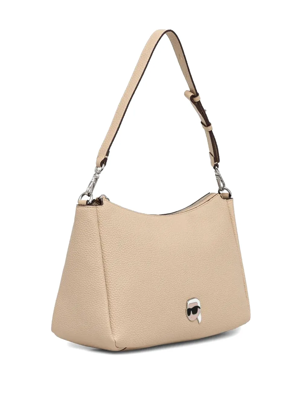 Karl Lagerfeld Ikon kleine schoudertas - Beige