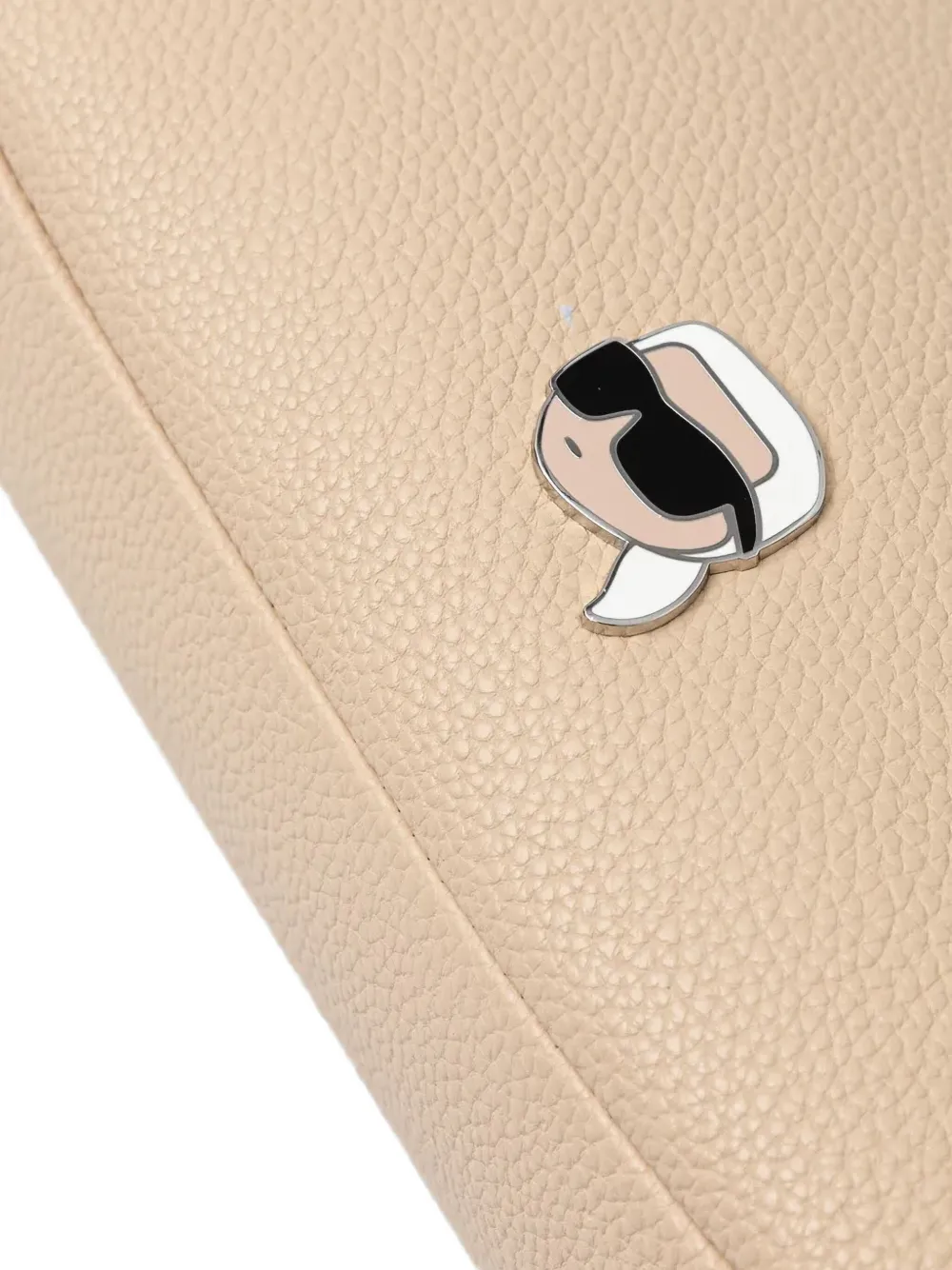Karl Lagerfeld Ikon kleine schoudertas Beige