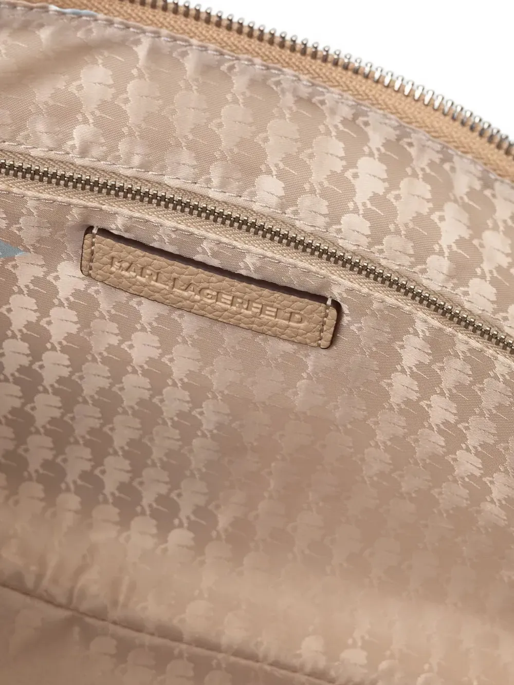 Karl Lagerfeld Ikon kleine schoudertas Beige