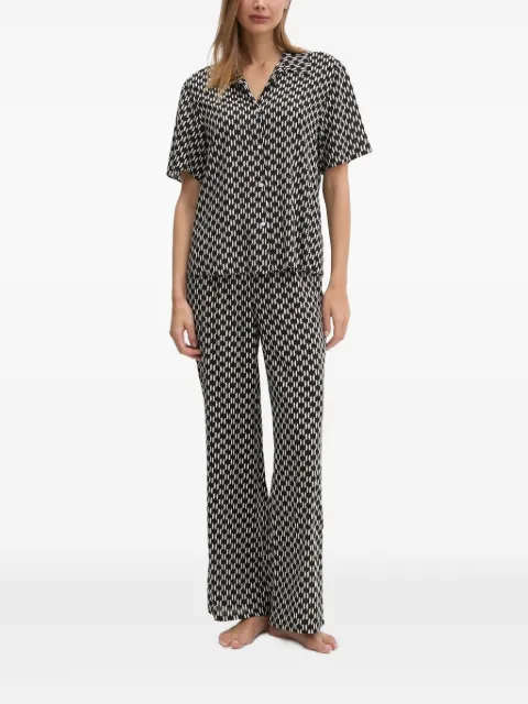 Karl Lagerfeld geometric-print shirt