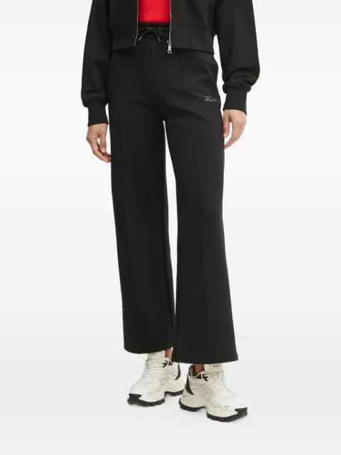 Karl Lagerfeld logo-detail pants