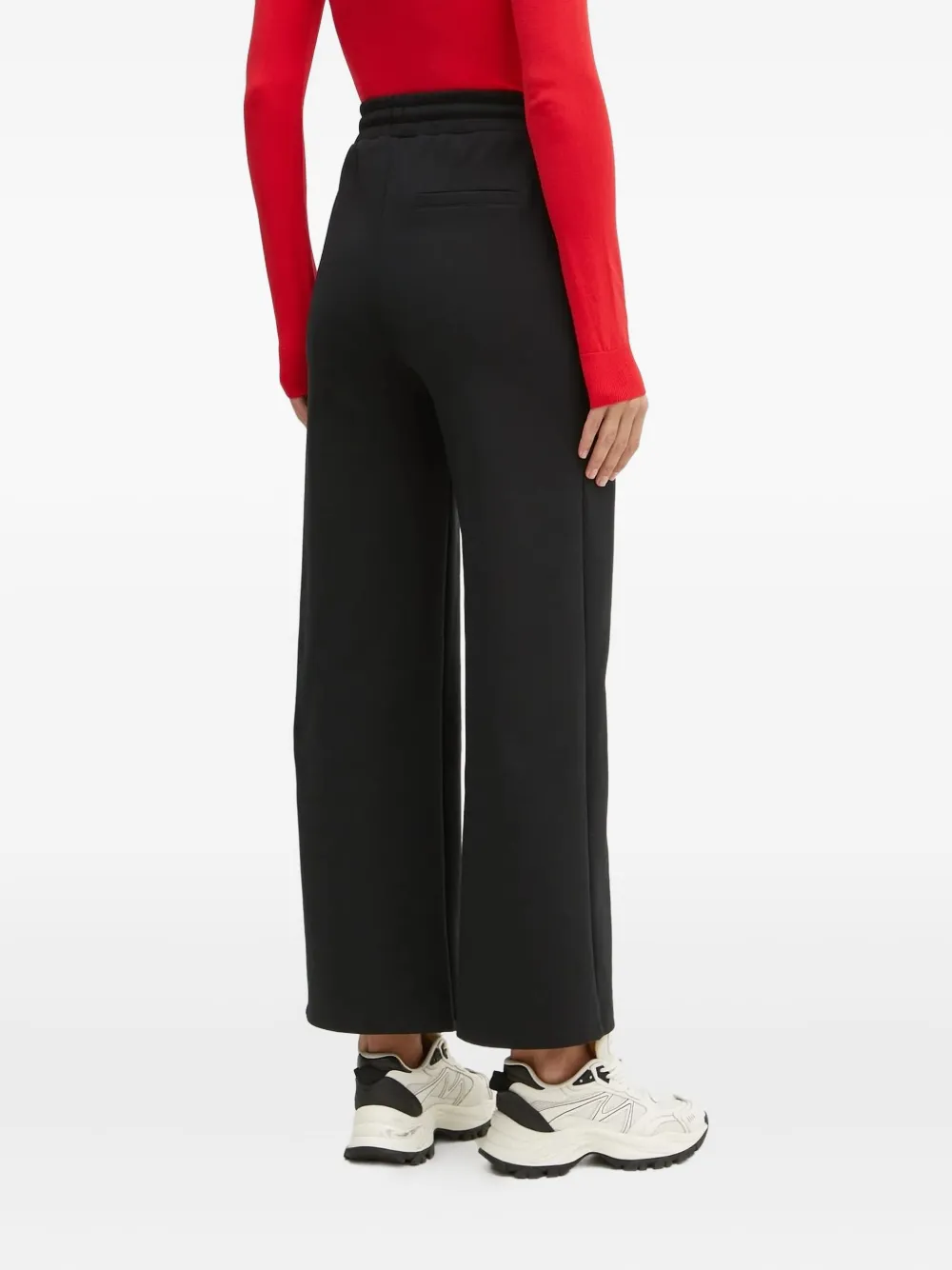 Karl Lagerfeld Broek met logodetail Zwart