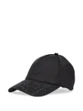 Karl Lagerfeld logo-embroidered cap - Black