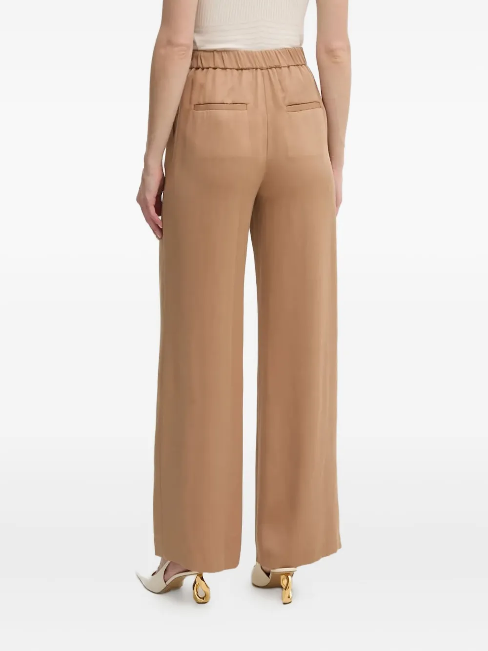 Karl Lagerfeld elasticated-waist pants - Beige