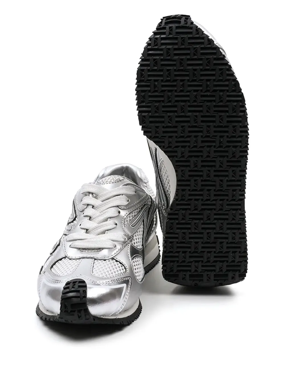 Karl Lagerfeld Velocette sneakers Zilver