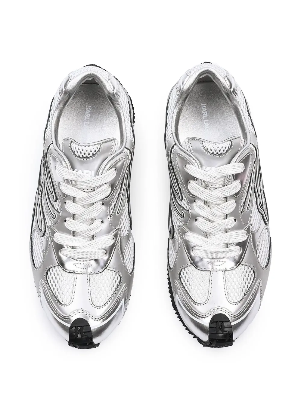 Karl Lagerfeld Velocette sneakers Zilver