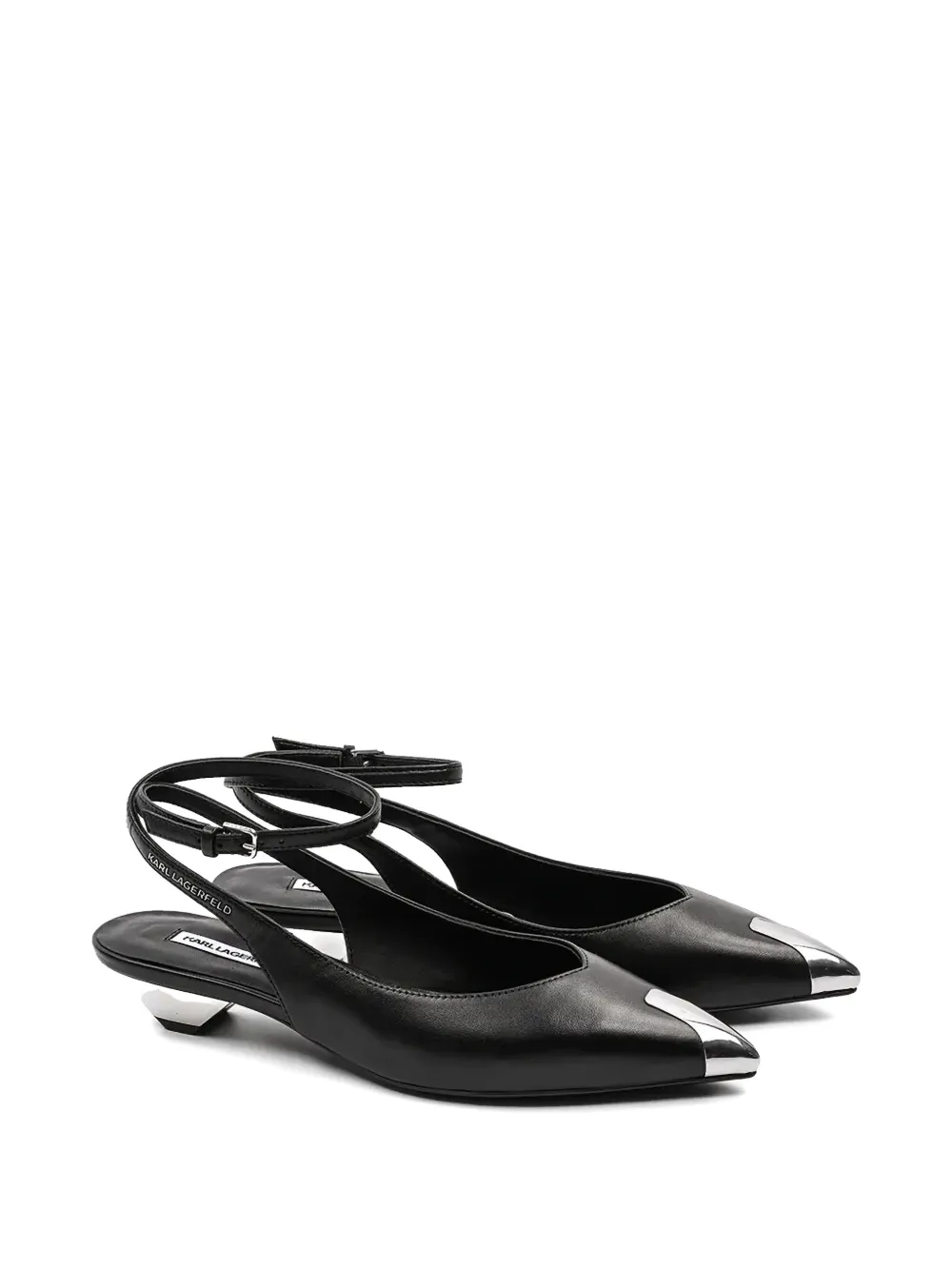 Karl Lagerfeld 30 mm Millie pumps Zwart