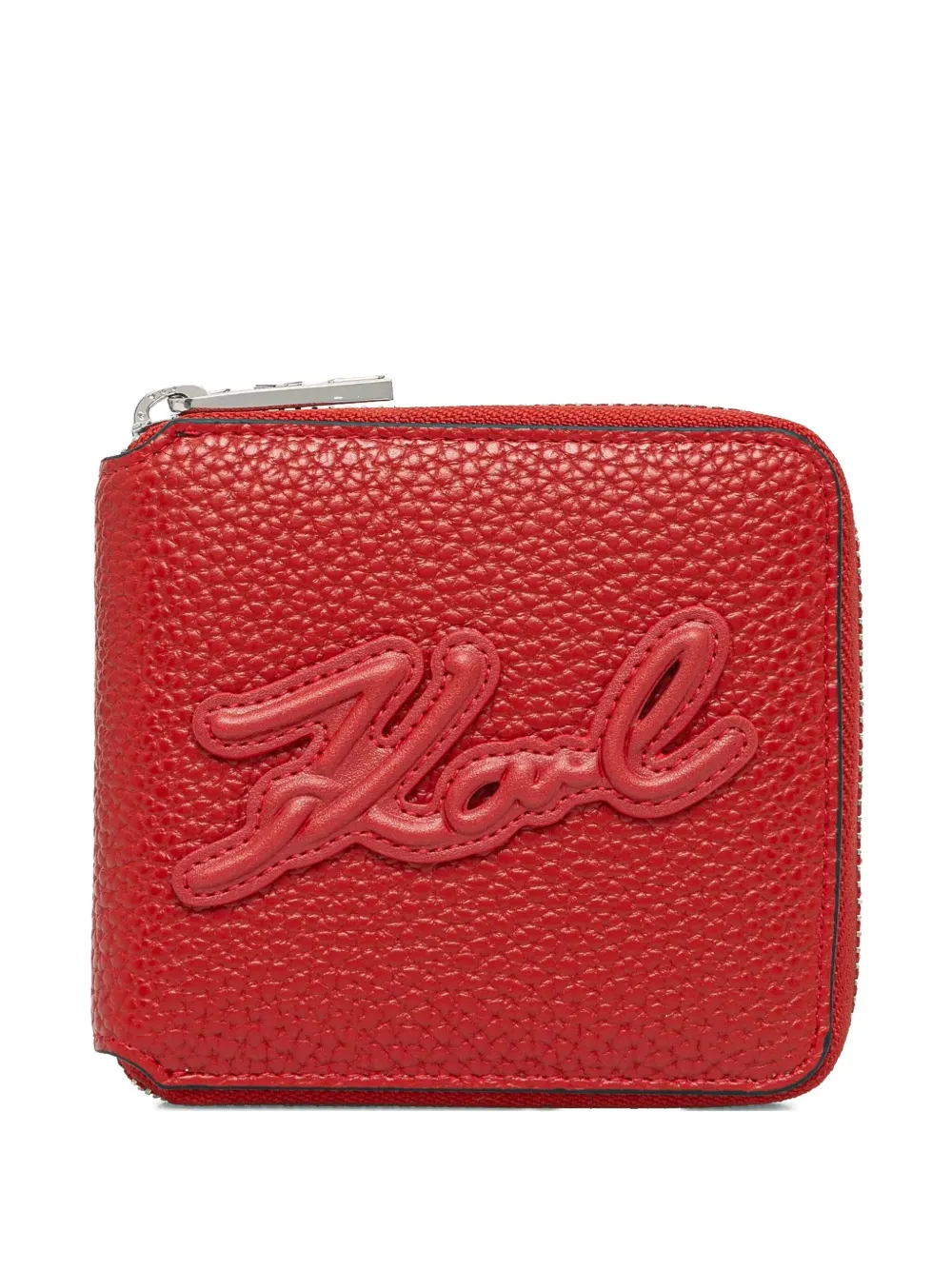 Karl Lagerfeld cartera con compartimentos y cierre | rojo | Image 1