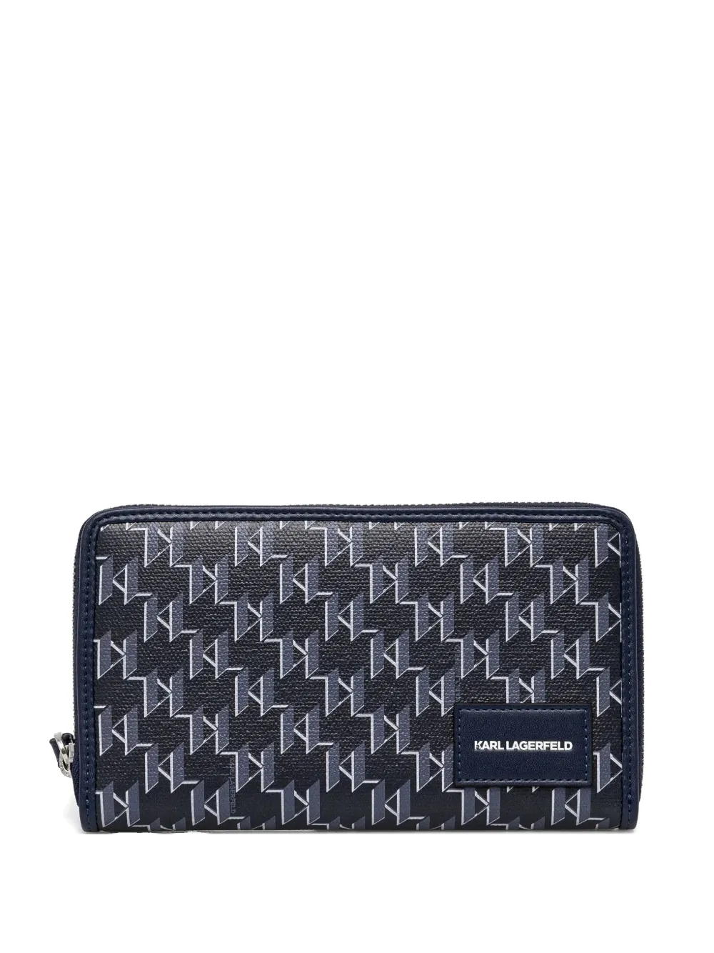 Karl Lagerfeld Voyage Travel 財布 - ブルー Karl Lagerfeld Voyage Travel 財布 - ブルー