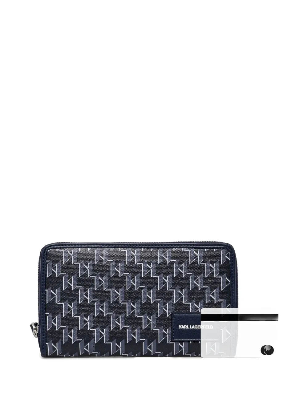Karl Lagerfeld Voyage Travel portemonnee Blauw