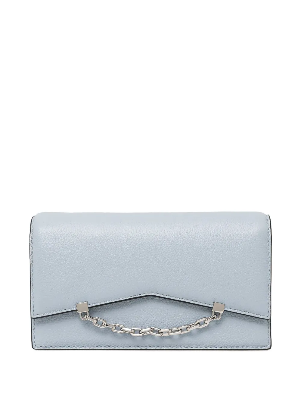 Karl Lagerfeld レザー ショルダーバッグ - ブルー Karl Lagerfeld レザー ショルダーバッグ - ブルー