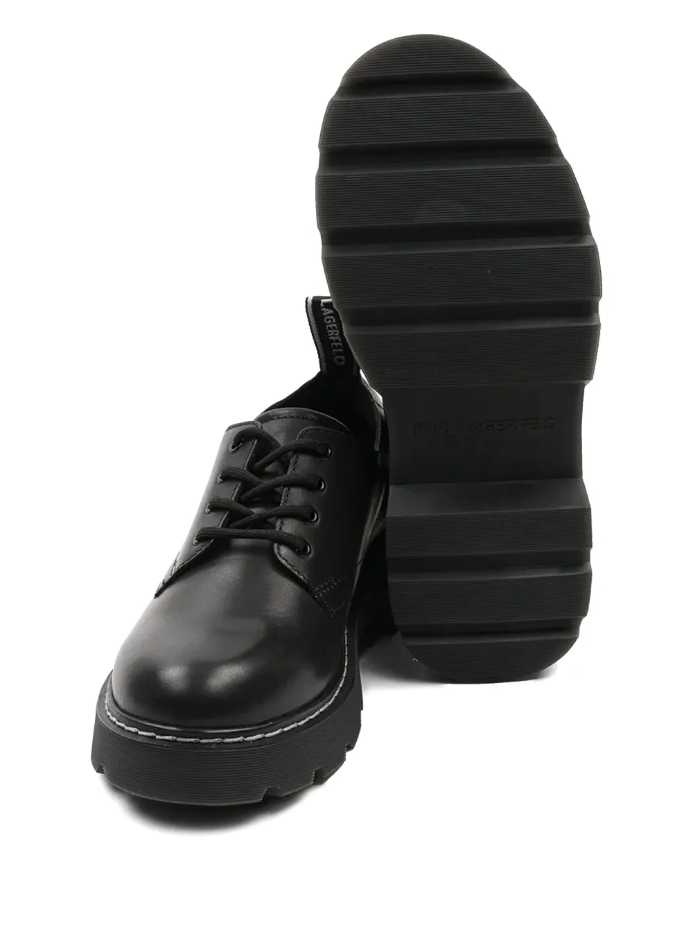 Karl Lagerfeld Kamden Heart of Karl loafers Black