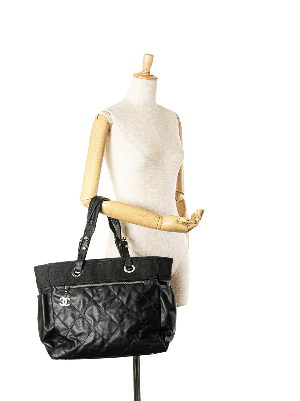 CHANEL Pre-Owned 2006-2008 Paris Biarritz shopper - Zwart