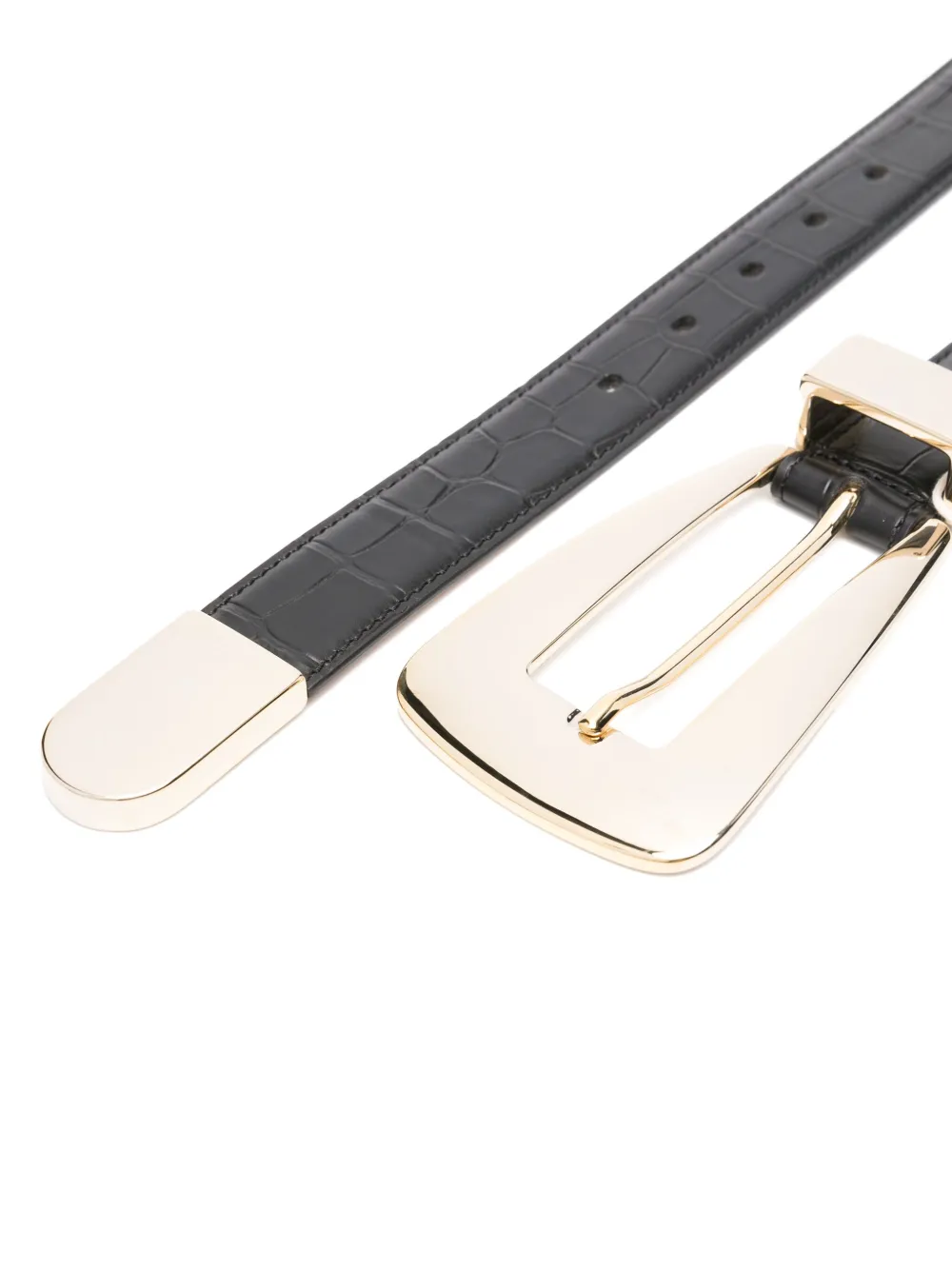 KHAITE Lucca belt - Zwart