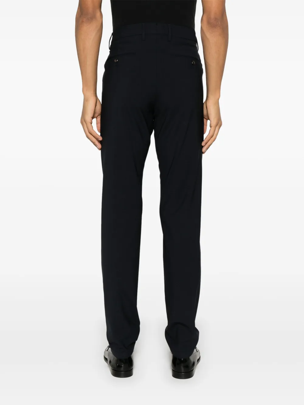 Eleventy Broek met toelopende pijpen Blauw