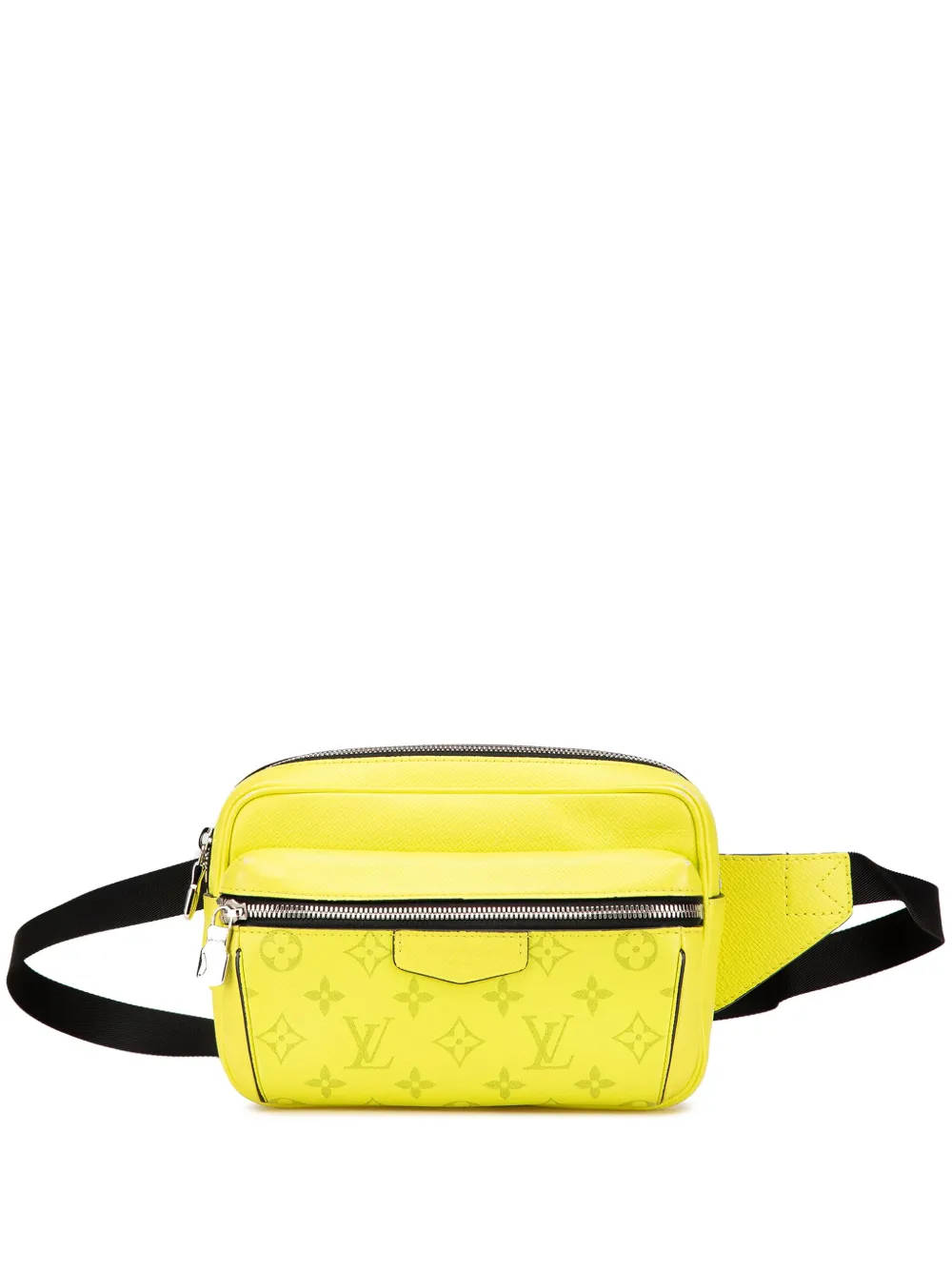 Louis Vuitton Pre-Owned 2019 モノグラム タイガラマ アウトドア バムバッグ ベルトバッグ - イエロー Louis Vuitton Pre-Owned 2019 モノグラム タイガラマ アウトドア バムバッグ ベルトバッグ - イエロー