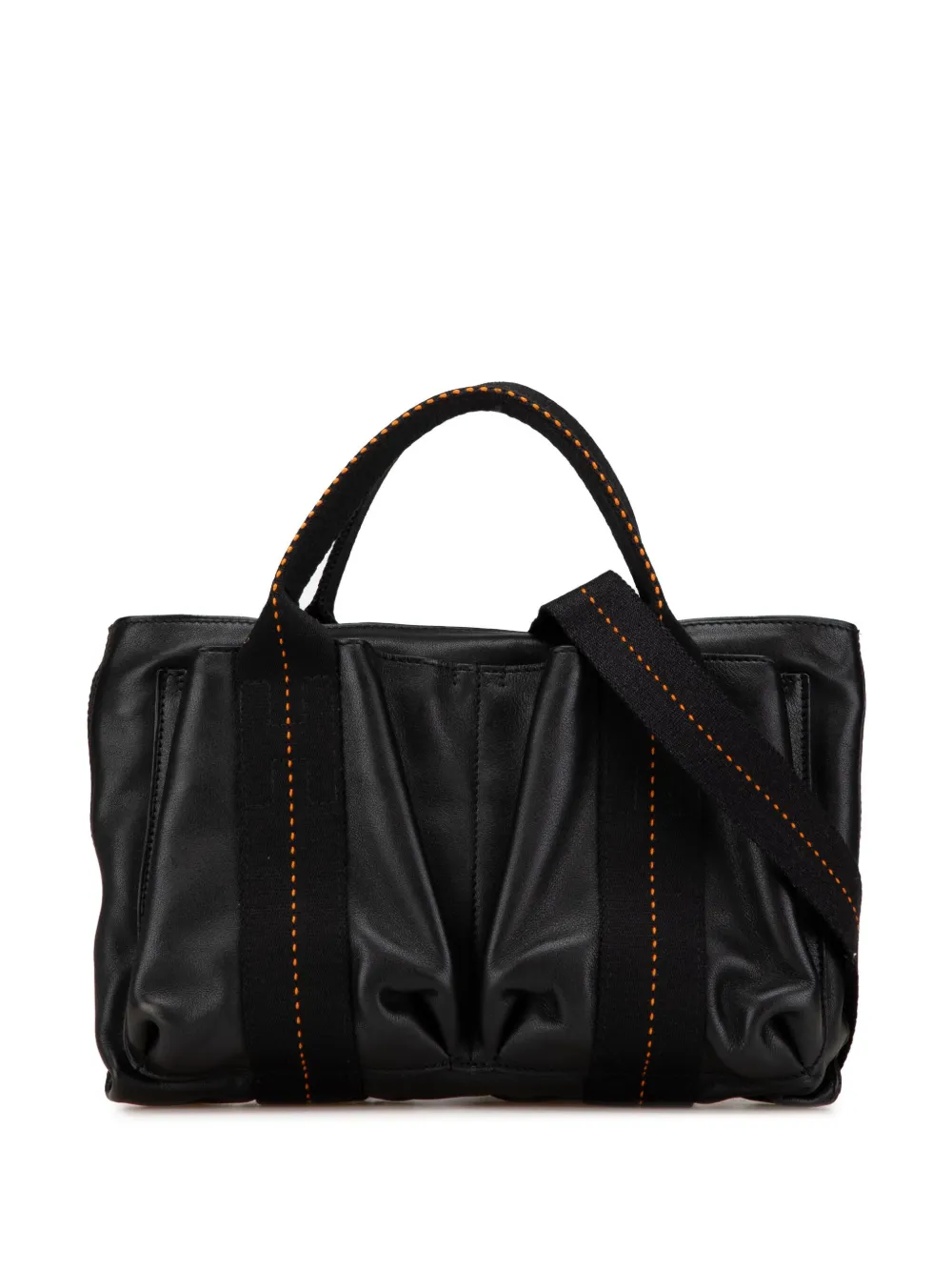 Hermès Pre-Owned 2000-2010 スイフト キャラバン オリゾンタル PM サッチェルバッグ - ブラック Hermès Pre-Owned 2000-2010 スイフト キャラバン オリゾンタル PM サッチェルバッグ - ブラック