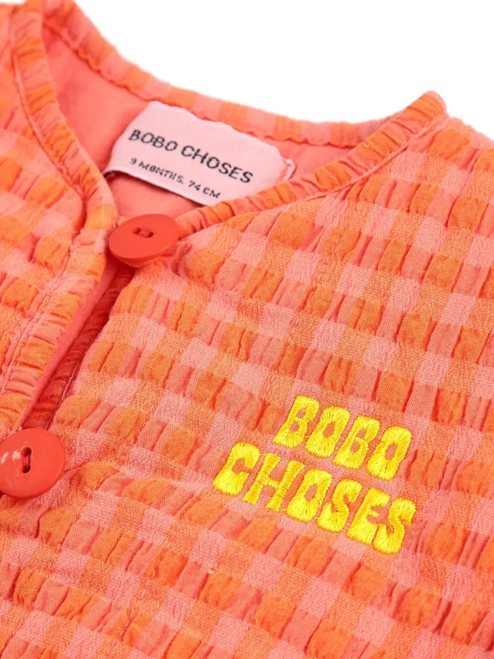 Bobo Choses Geruit jack Oranje