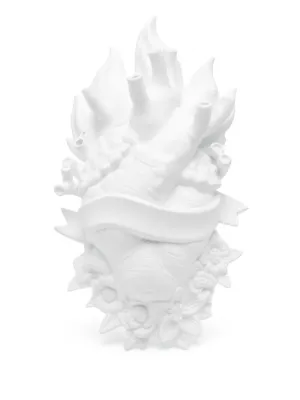 Seletti Love In Bloom Heart フラワーベース | ホワイト | FARFETCH JP