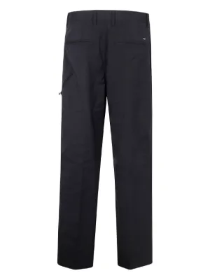 EMPORIO ARMANI ベロアスラックス　ストライプ　ストレート　レザー EMPORIO ARMANI ベロアスラックス ストライプ ストレート レザー
