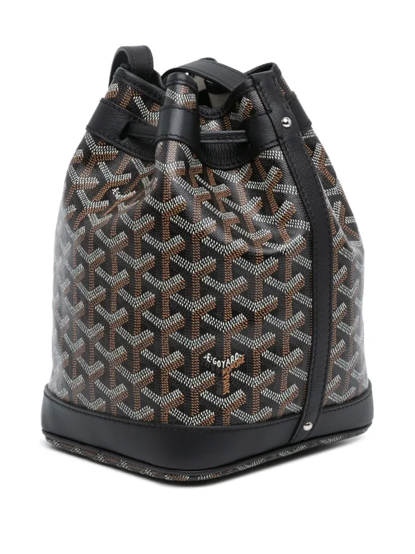 国内発送♡GOYARD ゴヤール プチ・フロ・ミニバッグ Goyard プチ・フロ ミニ カーフスキン＆キャンバス バケット