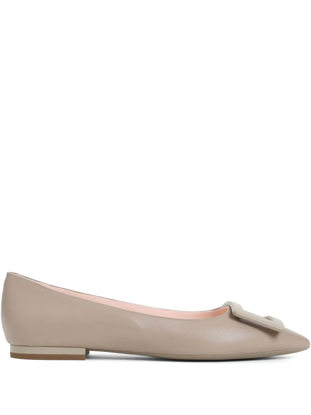 Roger Vivier Gommettine ballerina shoes | Neutrals | Image 1