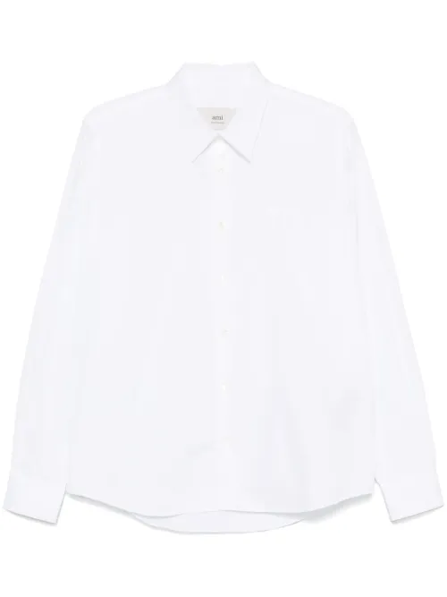 AMI Paris chemise en coton - Blanc - AMI Paris - Modalova