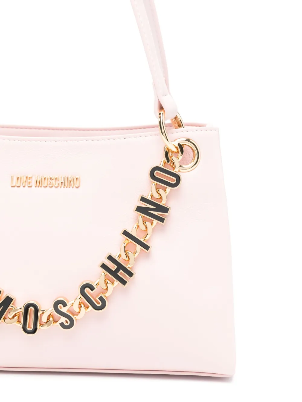Love Moschino Shopper met logo Roze