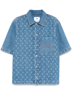 Marine Serre Shirts for Men - Shop Now on FARFETCH