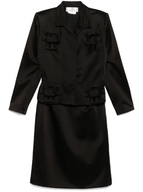 Givenchy Pre-Owned traje de satén de Givenchy Pre-Owned x John Galliano 1990 