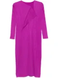 Pleats Please Issey Miyake Light Wave midi dress - Pink