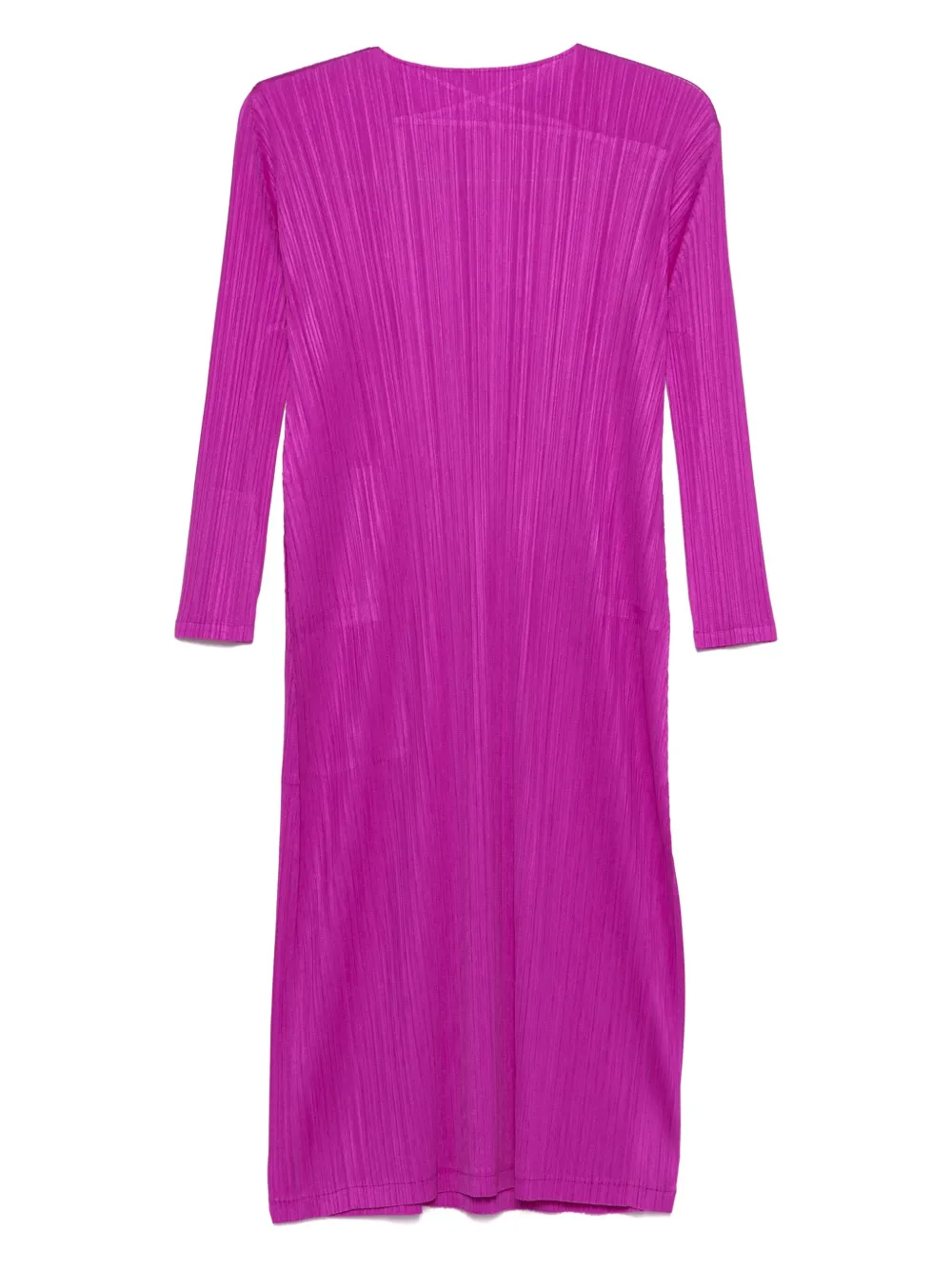 Pleats Please Issey Miyake Light Wave midi dress - Roze