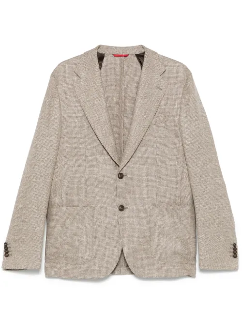 Blazer à design tissé - Fay - Modalova