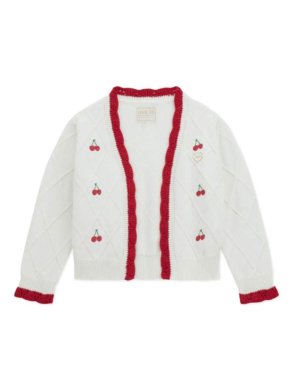 Image 1 of guess kids Cherry cardigan