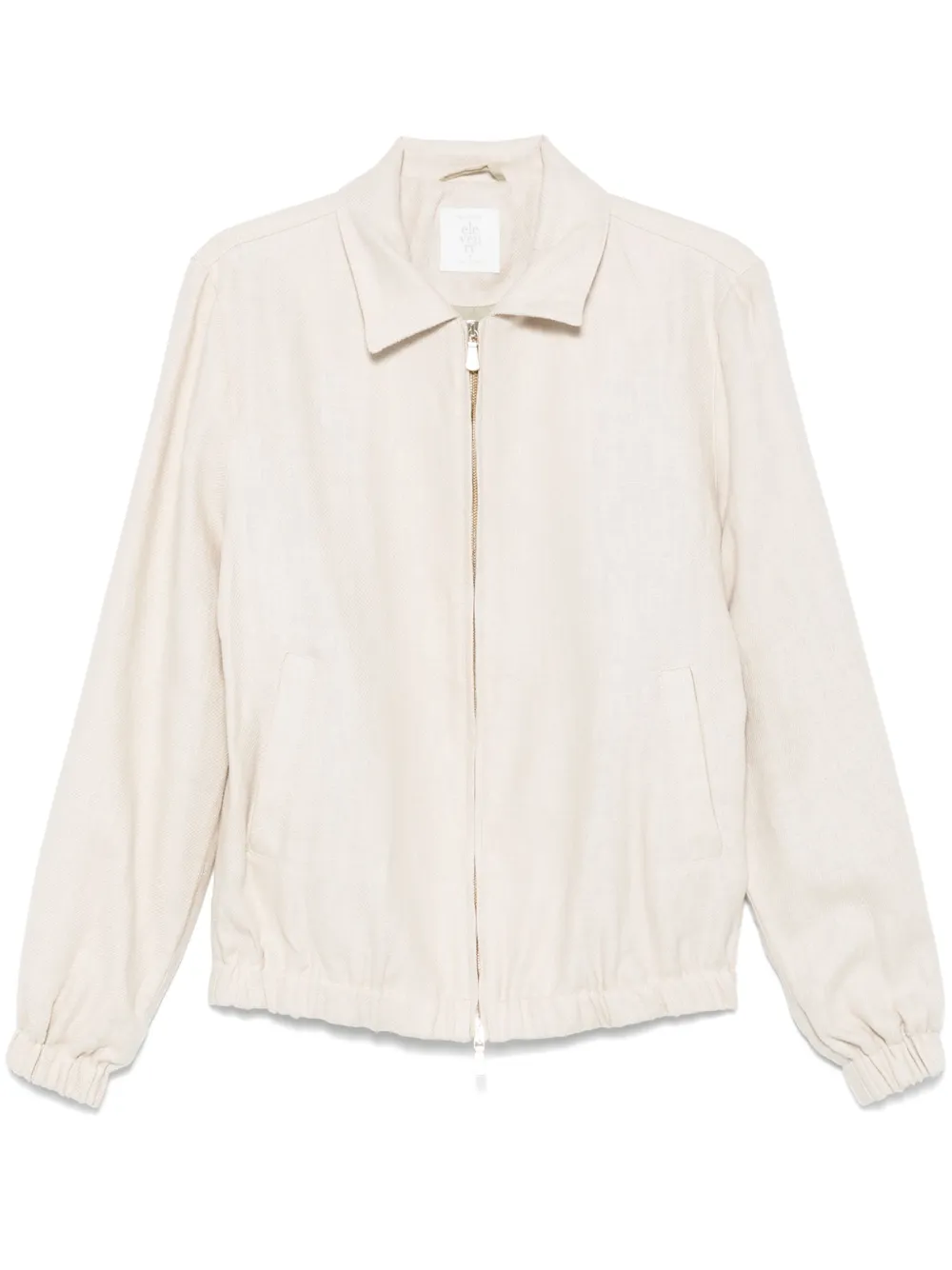 Eleventy veste en lin à design structuré | tons neutres | Image 1