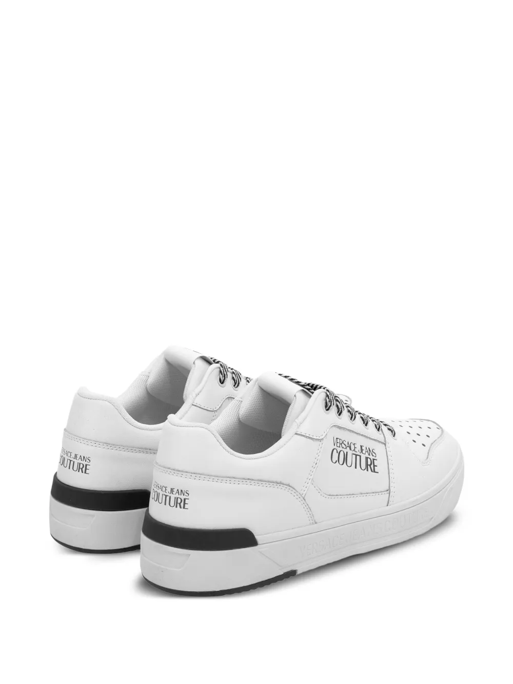 Versace Jeans Couture leather sneakers White