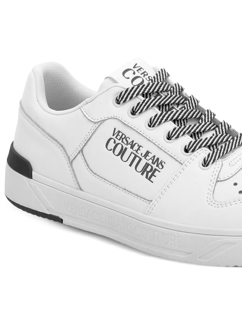 Versace Jeans Couture leather sneakers White