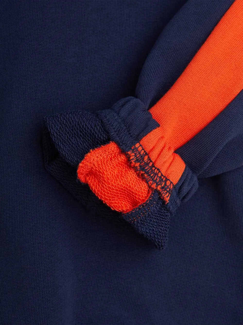 Mini Rodini Sweater met logo Blauw