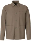 Herno button-up overshirt - Green