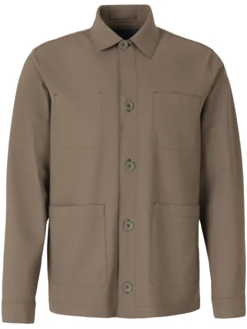 Herno button-up overshirt