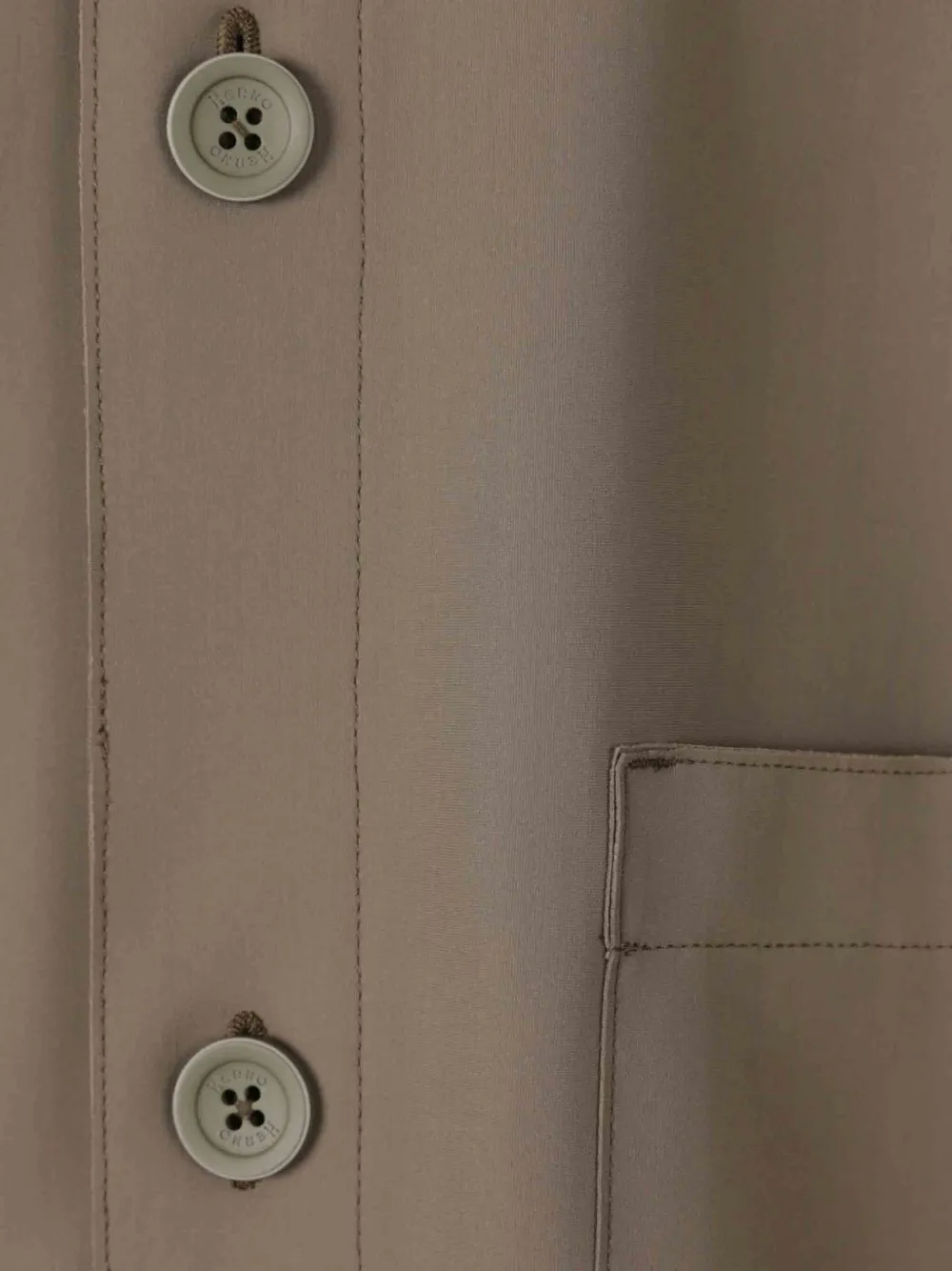 Herno Button-up shirtjack Groen