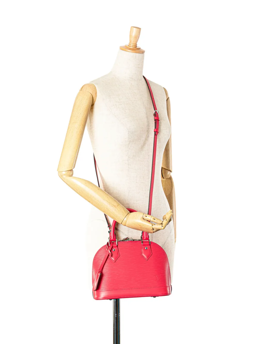 Louis Vuitton Pre-Owned 2021-2024 Epi Alma BB boekentas - Rood