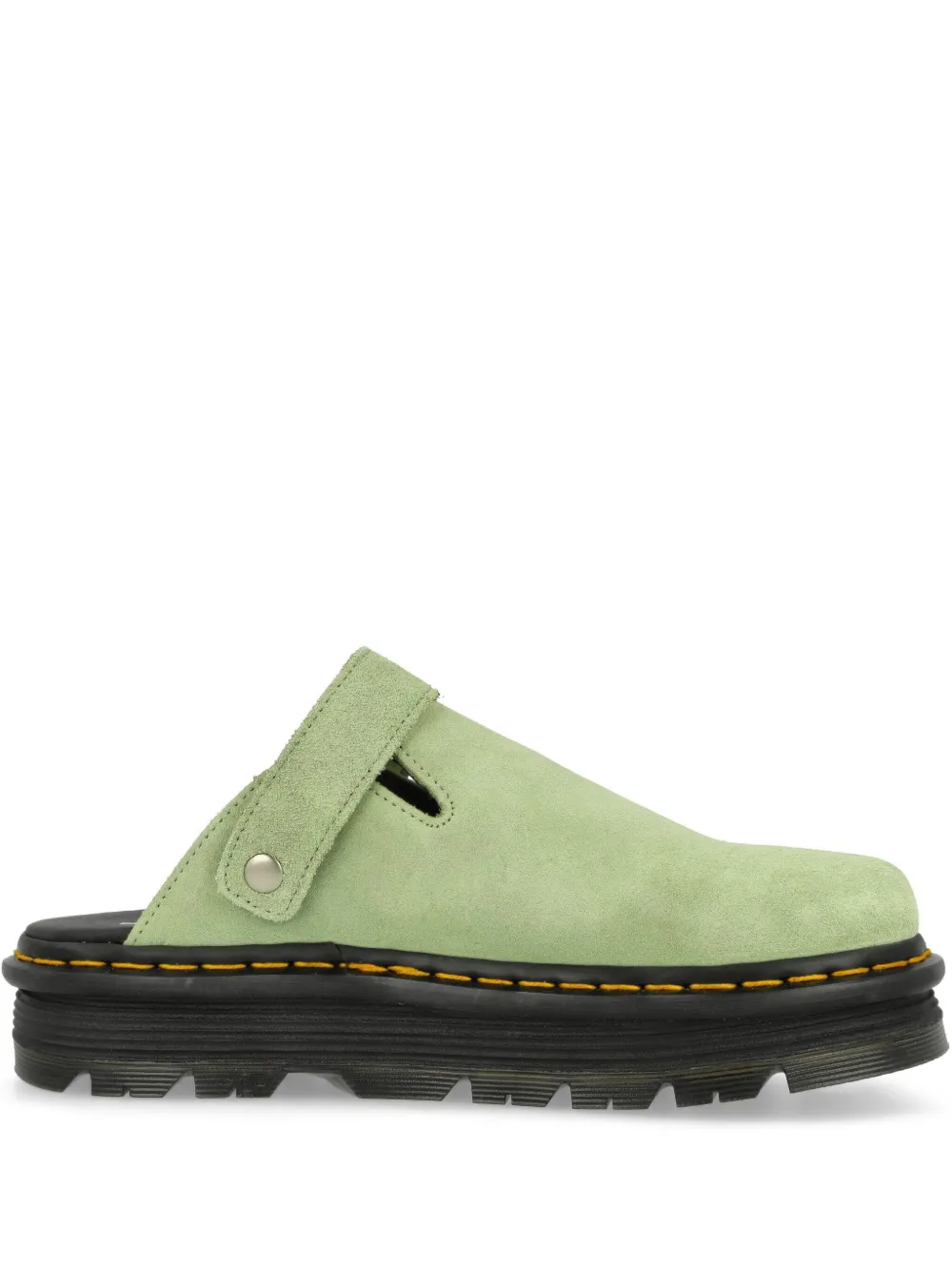 Dr. Martens Zebzag slippers Groen