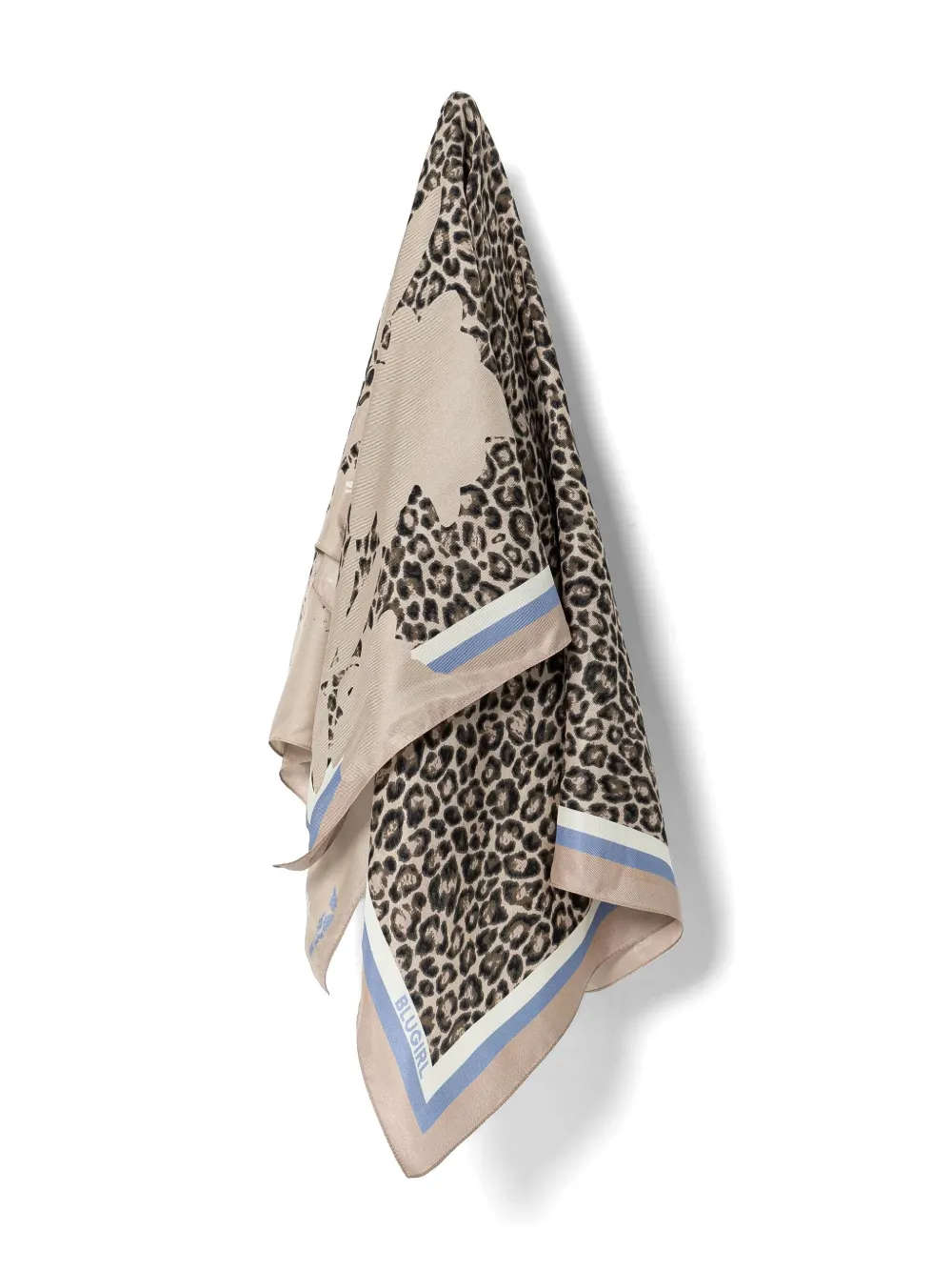leopard-print scarf