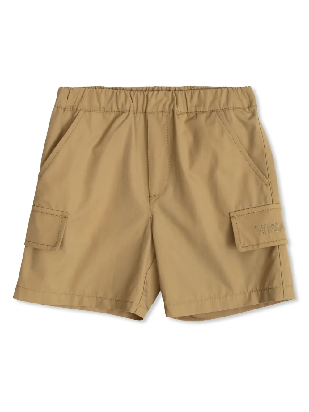 Versace Kids Katoenen shorts Bruin